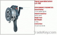 Hand operated sirens LK-100