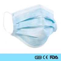 ISO ertified three layer 3ply Facemask Disposable Mask Surgical Face Mask