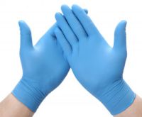 Quality Nitrile Hand Gloves/Blue Disposable