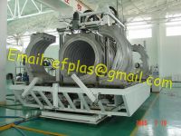 PE PVC Double Wall Corrugated Pipe Extrusion Line