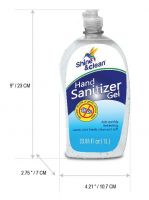 S&C Hand Sanitizer Gel 70% Alcohol 33.8 oz FDA Approved