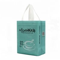 Customized Promotional Recycled Laminated PP Non Woven Shopping Bag Printing
