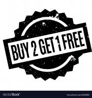 buy two get one free