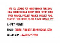 WE OFFER BG, SBLC AND FUND FOR PROJECTS, STARTUPS, ENTREPRENEURS, IMPORTERS AND EXPORTERS AT DISCOUNT RATE