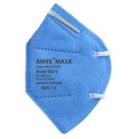 Made in Vietnam 5 ply AN95 respirator (no valve) CE Certified KN95, N95 disposable mask