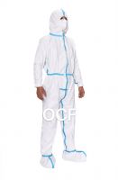 One-piece Disposable Protective Coverall