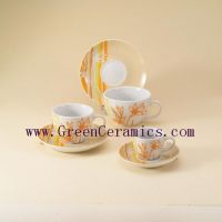 Sell coffee set.dinnerware,plate,pots,cup,mug,color glaze