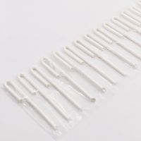 U shaped paper straws belt wrapped for portion liquid packaging