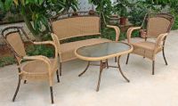 Sell synthetic rattan chair, outdoor furniture, resin rattan furniture