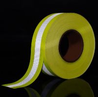 High Visibility Polyester Perforated Reflective Fabric Tape For Garments