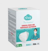 SURGICAL 3D-N95 MASK AND RESPIRATOR- Niva face mask - Made in Vietnam