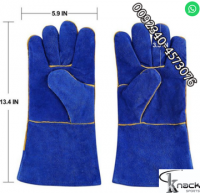 Welding leather labour gloves safe hand fo safety cable construction buling line