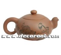 Sell  chinaware--purple clay teapot