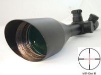 6-24x60 riflescope with illuminated red&green reticle