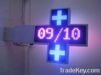 LED Pharmacy cross display