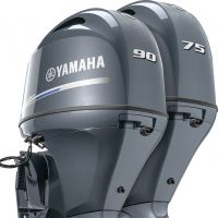 Used  Yamahas 75HP outboard motor / boat motor