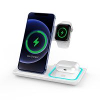 Latest Style China Wholesales 3 in 1 Folding Wireless Charge