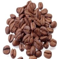 Roasted arabica green coffee beans