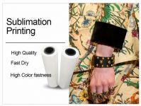 Ultra-thin 45gsm Sublimation Paper for Polyester Fabric Printing
