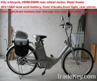 Sell:City e bicycle (E-TDH05, full parts)
