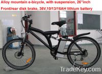 Sell:Electric bicycles, alloy, mountain (E-TDF038)