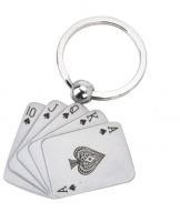Sell Playing Card Metal Key Ring, Playing keychains, Car keychains
