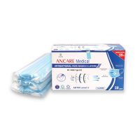 3 PLYS DISPOSABLE FACE MASK - LEVEL 3 ASTM - TYPE II (EN 14683) - 99% - CODE: ACM3L99+