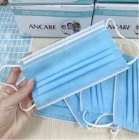 3 ply Disposable Face Mask CE approved Level 3 Type IIR Made in Vietnam Ancare Brand