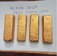 Au Gold Bars and Rough Uncut Diamonds For Sale