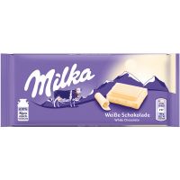 MILKA WHITE 100G CHOCOLATE