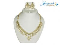 Indian Style Party Fashion Pearl Necklace Set