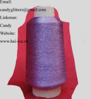 Sell rainbow metallic yarn