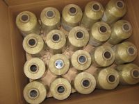 The package of metallic yarn