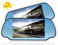 Sell 7" car rearview monitor+TV tuner