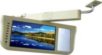 Sell 7" car sun visor TFT LCD monitor+360 degree swivel