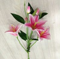 artificial silk wedding lily