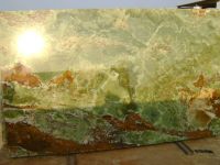 Sell Multi Green onyx slabs