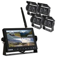 4-Channels Reversing Camera System with Recording Function