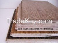 4-6mm Engineered Oak Wooden Flooring