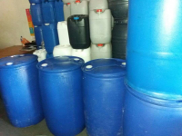 Rubber and Plastic Drums for storage