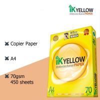 IK Yellow A4 Copy Paper 70gsm/75gsm/80gsm