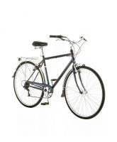 SCHWINN WAYFARER ADULT BIKE HYBRID RETRO-STYLED CRUISER, STEP-OVER OR STEP-THROUGH FRAME OPTION, 7-SPEED DRIVETRAIN, REAR RACK, 700C WHEELS, MULTIPLE COLORS