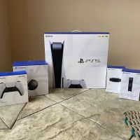 BRAND NEW OFFER FOR Ps5 Pro 1TB Ps5 ( Latest Model ) + 15 GAMES & 2 Controllers In Stoke Blu-Ray Edition