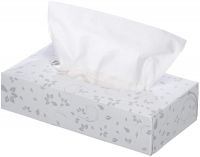 White soft box facial tissue, party facial tissue