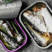 Canned sardine in vegetable oil 125g