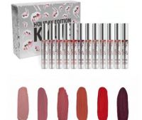 The Newest Kylie Holiday Edition 12 Colors Matte Liquid Lipstick Lipgloss Set