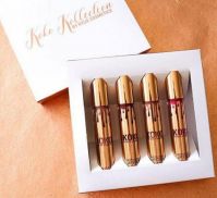 Makeup Cosmetics New Arrival Birthday Limited Edition Kylie Koko Kollection Lip Kit Golden 4 Colors 4PCS/Set Lipsticks Matte Lip Gloss Long Lasting Waterproof