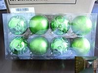 Sell Plastic Christmas ball stocklots