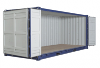 20ft Open Side One Trip Container