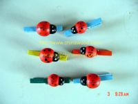 Sell craft wooden clothes pegs
